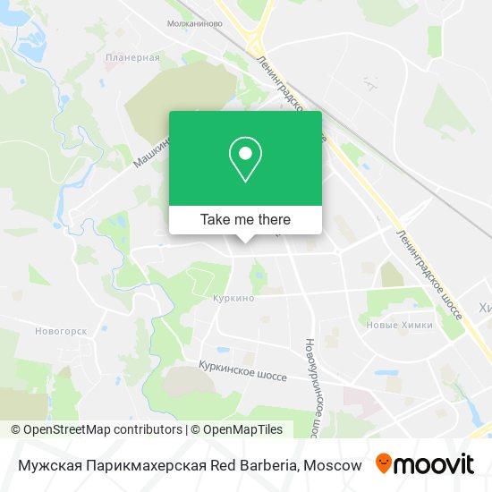 Мужская Парикмахерская Red Barberia map