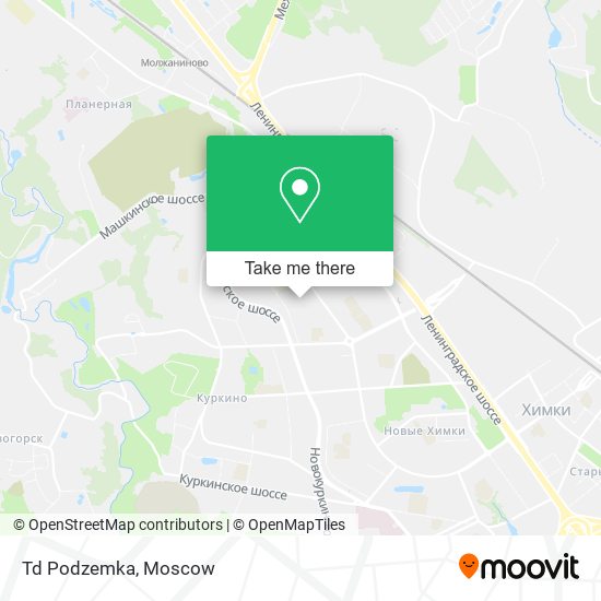 Td Podzemka map