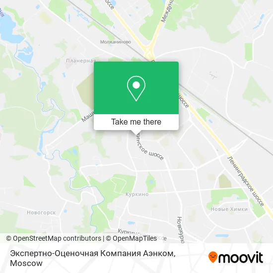 Экспертно-Оценочная Компания Аэнком map