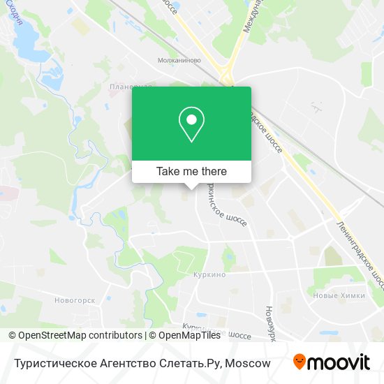 Туристическое Агентство Слетать.Ру map