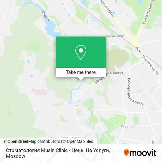Стоматология Musin Clinic - Цены На Услуги map