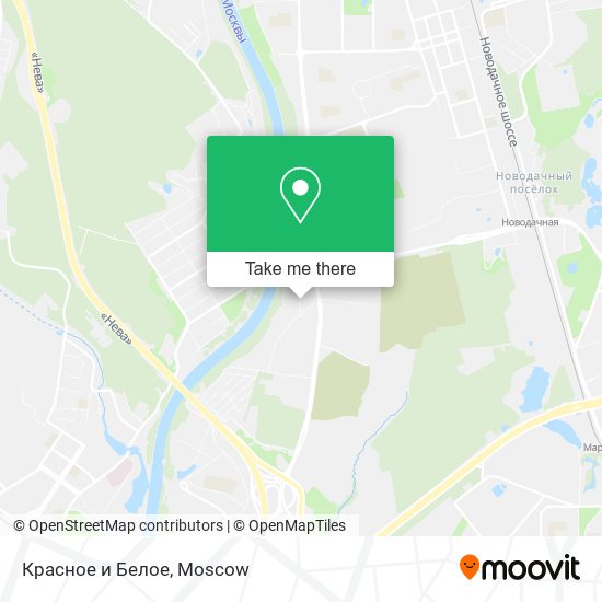Красное и Белое map