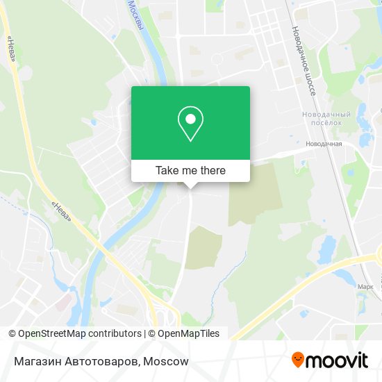 Магазин Автотоваров map