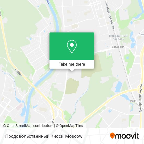 Продовольственный Киоск map