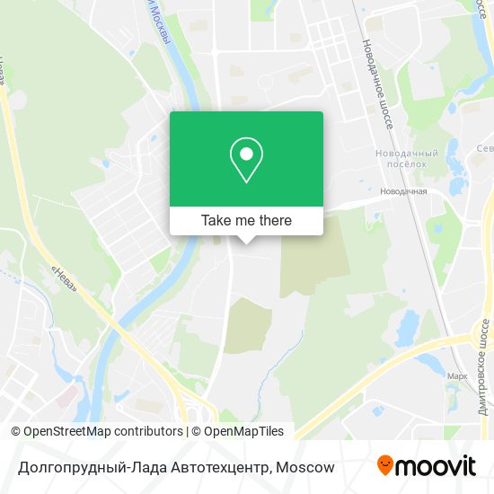 Долгопрудный-Лада Автотехцентр map