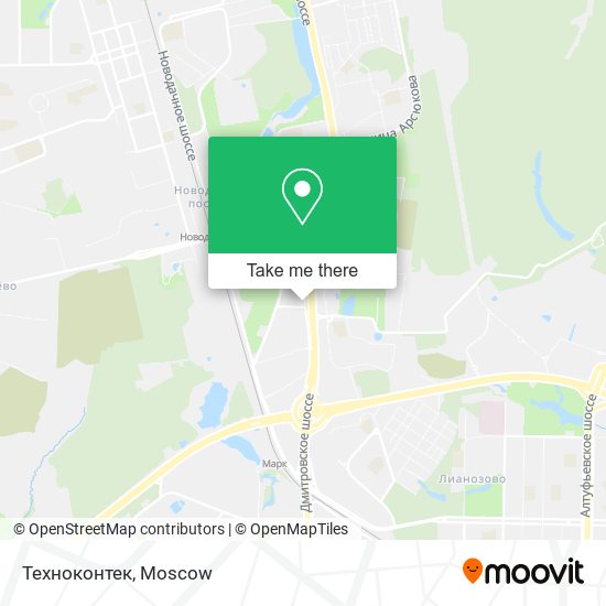 Техноконтек map