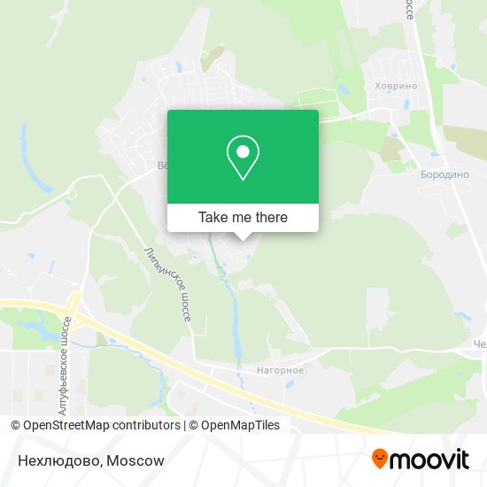 Нехлюдово map