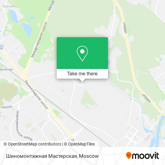 Шиномонтажная Мастерская map