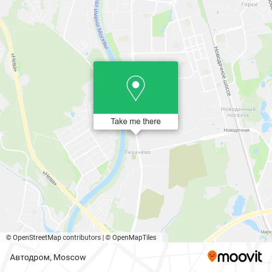 Автодром map