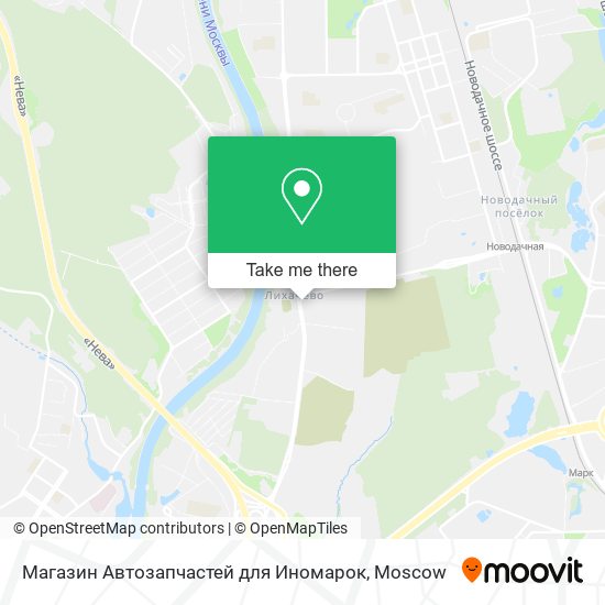 Магазин Автозапчастей для Иномарок map