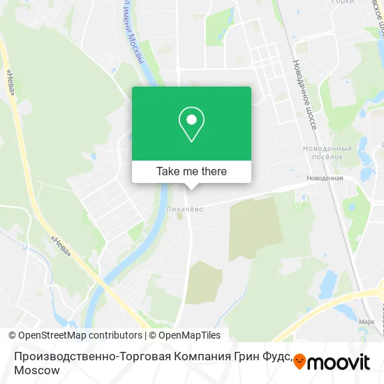 Производственно-Торговая Компания Грин Фудс map
