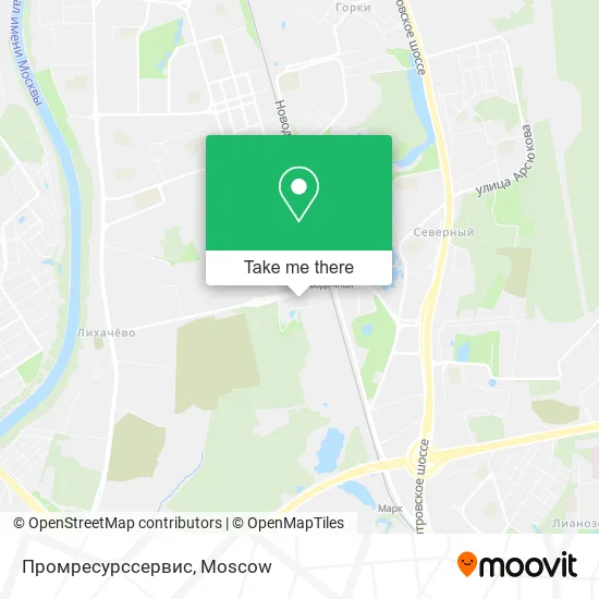Промресурссервис map
