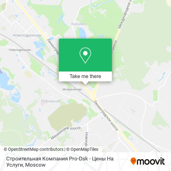 Строительная Компания Pro-Dsk - Цены На Услуги map