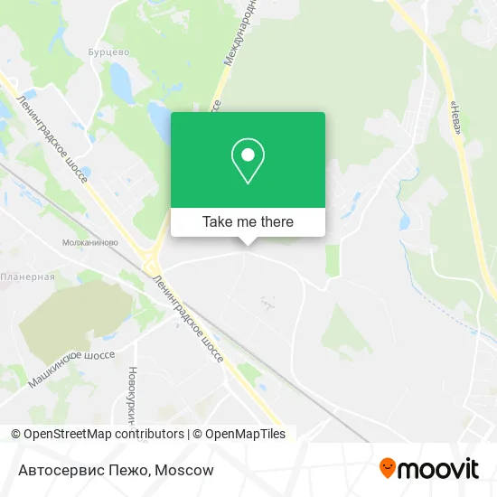 Автосервис Пежо map