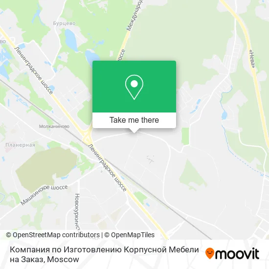 Компания по Изготовлению Корпусной Мебели на Заказ map