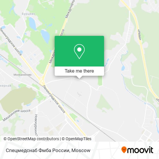 Спецмедснаб Фмба России map