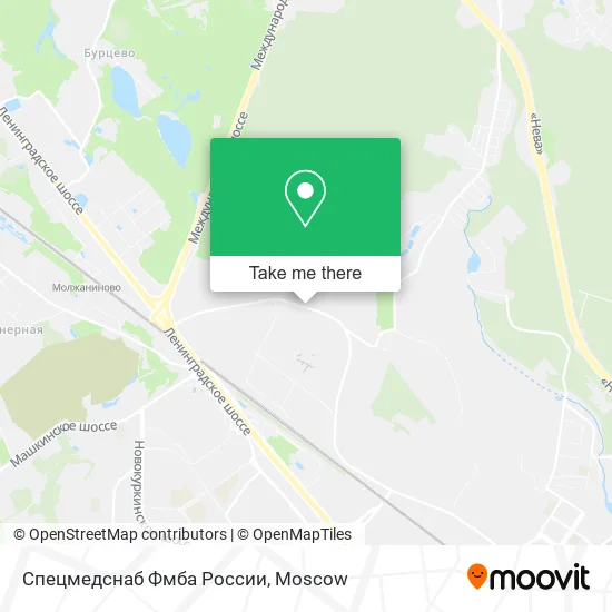 Спецмедснаб Фмба России map