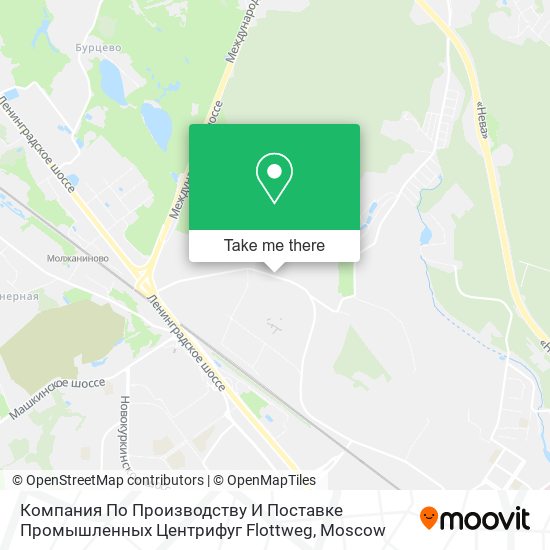 Компания По Производству И Поставке Промышленных Центрифуг Flottweg map