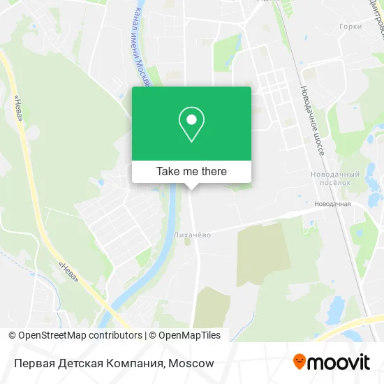 Первая Детская Компания map
