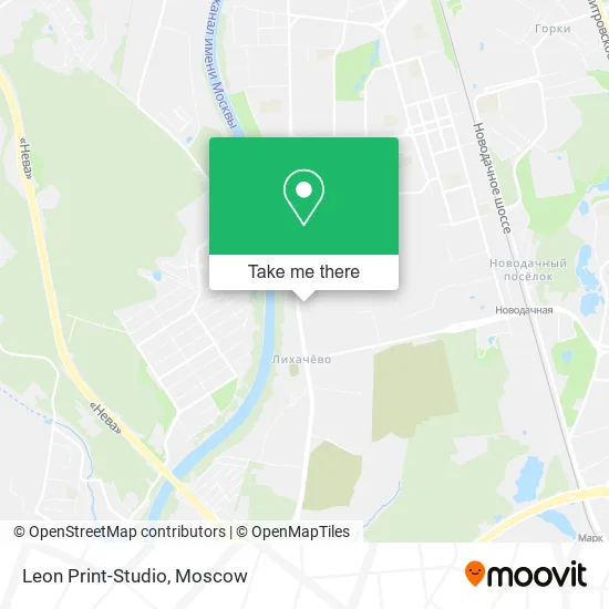 Leon Print-Studio map