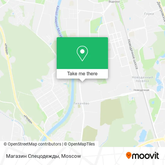 Магазин Спецодежды map