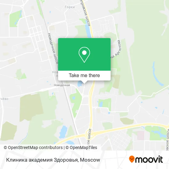 Клиника академия Здоровья map