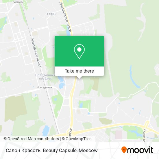 Салон Красоты Beauty Capsule map