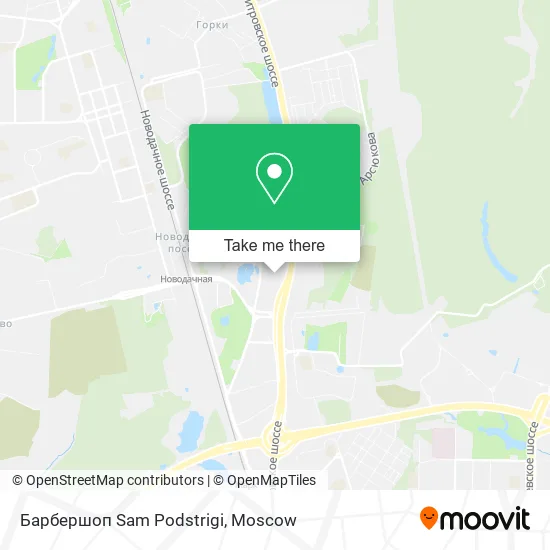 Барбершоп Sam Podstrigi map