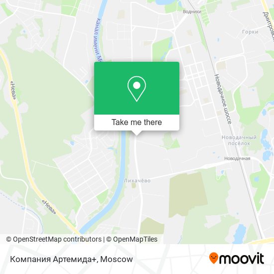 Компания Артемида+ map
