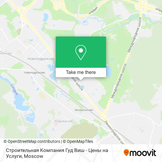 Строительная Компания Гуд Виш - Цены на Услуги map
