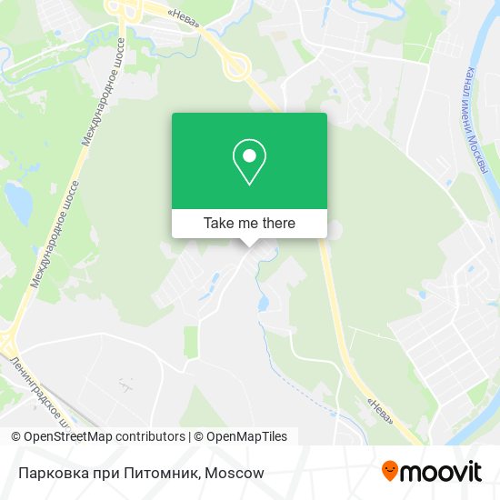 Парковка при Питомник map