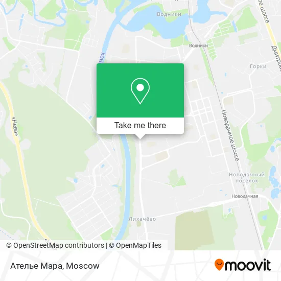 Ателье Мара map