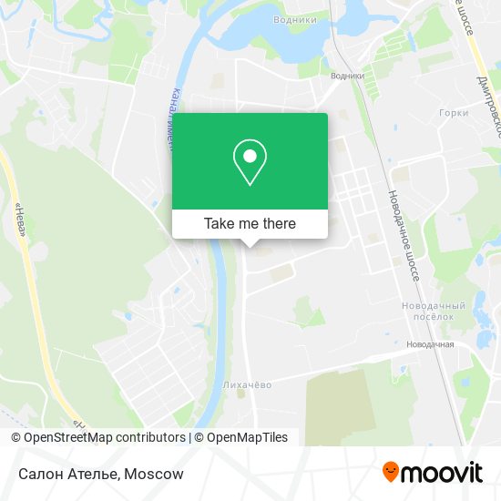 Салон Ателье map