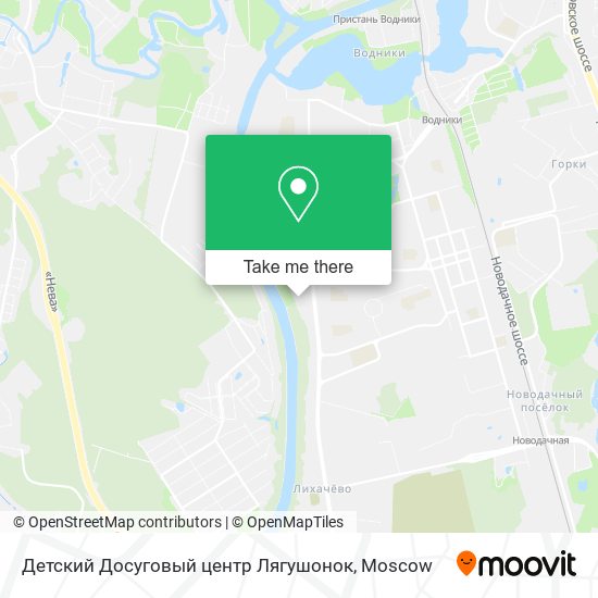 Детский Досуговый центр Лягушонок map