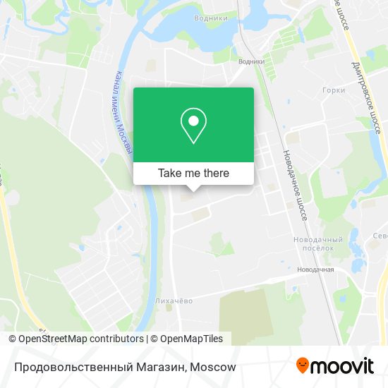 Продовольственный Магазин map