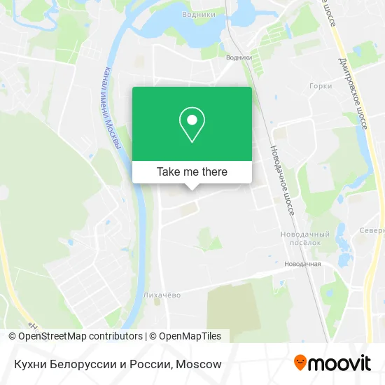 Кухни Белоруссии и России map