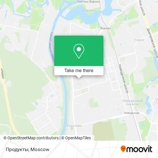 Продукты map