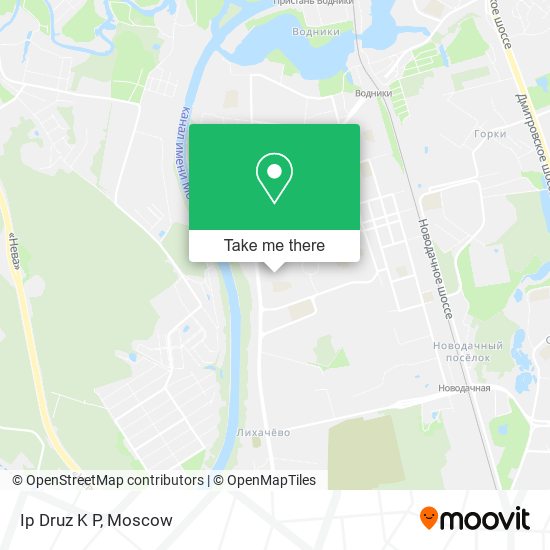 Ip Druz K P map