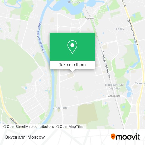 Вкусвилл map