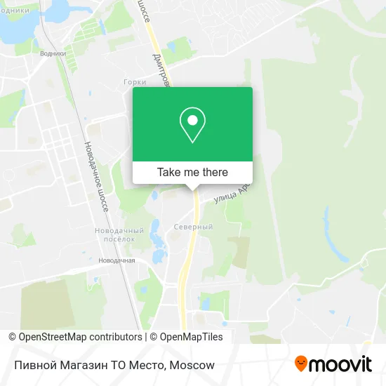Пивной Магазин ТО Место map