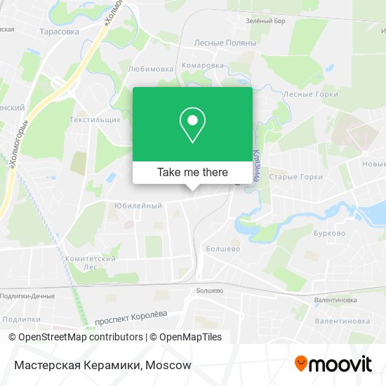 Мастерская Керамики map