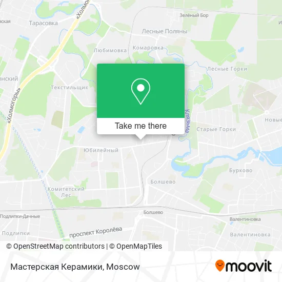 Мастерская Керамики map