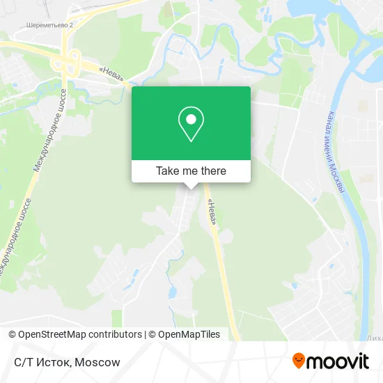 С/Т Исток map