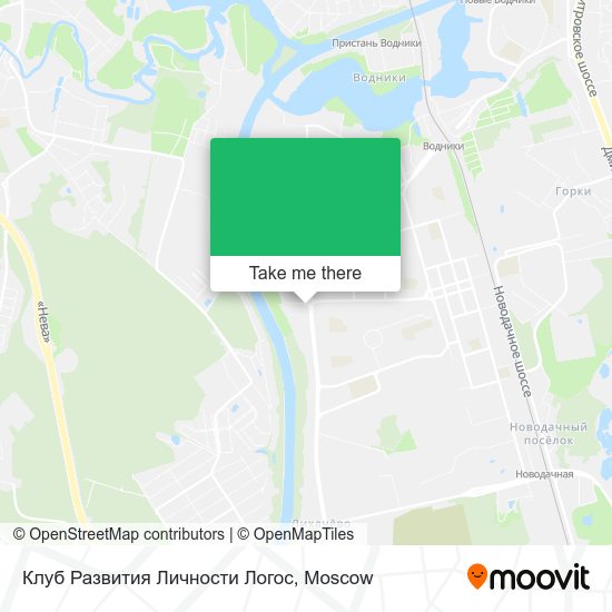 Клуб Развития Личности Логос map