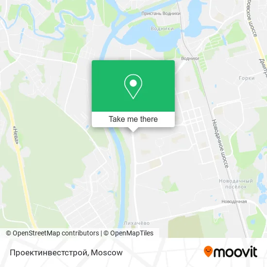 Проектинвестстрой map