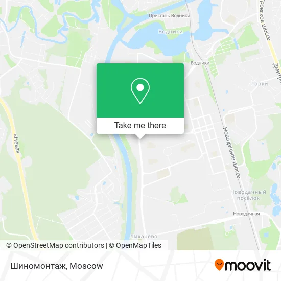 Шиномонтаж map