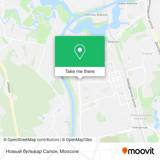 Новый бульвар Салон map