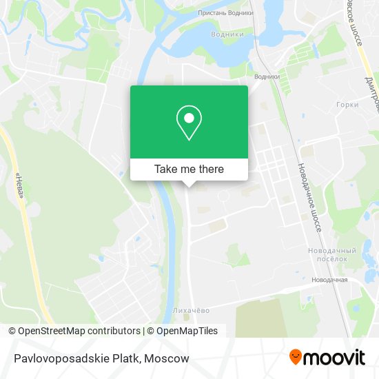 Pavlovoposadskie Platk map