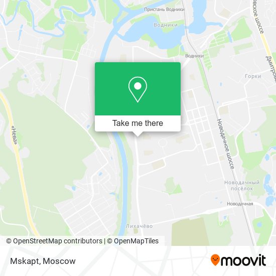 Mskapt map