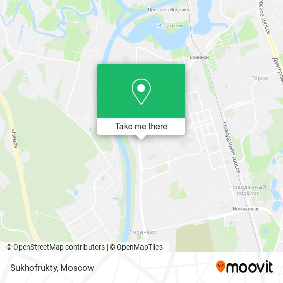 Sukhofrukty map